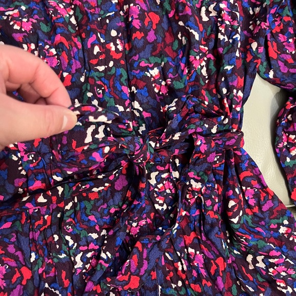 NWT - Fat Face Women's Serena Floral Print Midi Shirt Dress - US 10/L - Picture 7 of 14